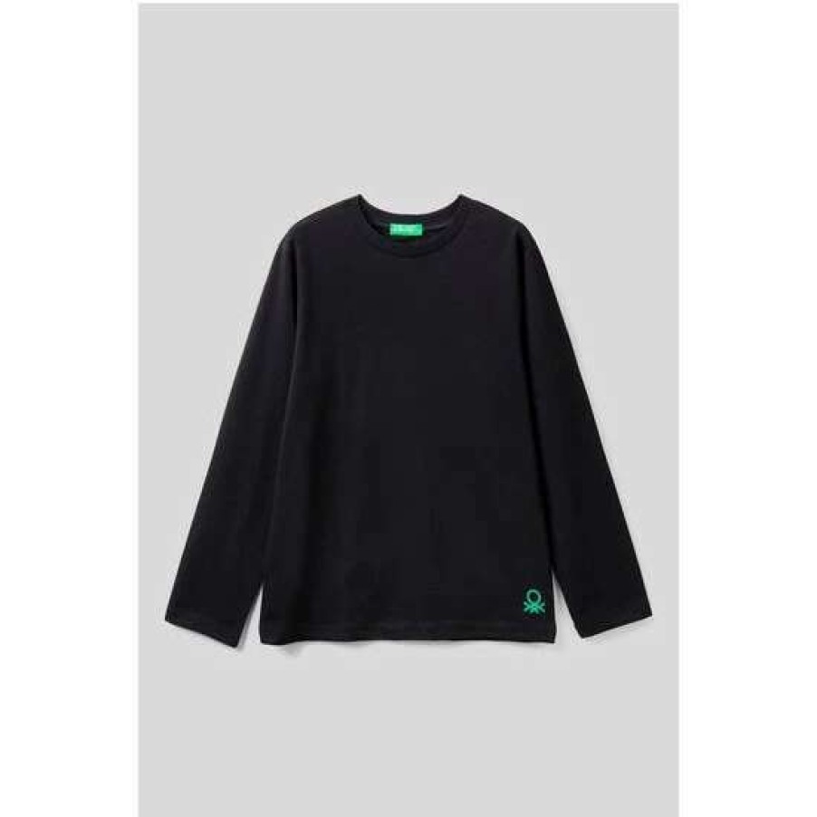 Tshirts * | Benetton Long Sleeve T-Shirt