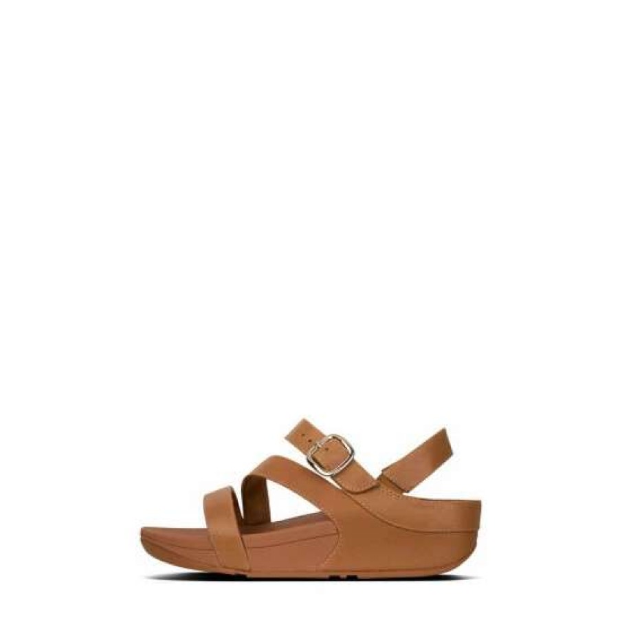 Sandals * | Fitflop Skinny Brown Leather Z-Strap Sandals