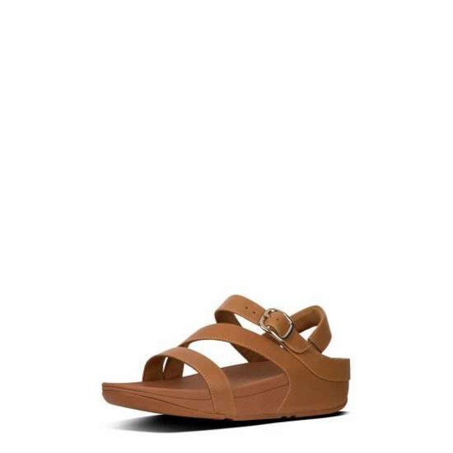 Sandals * | Fitflop Skinny Brown Leather Z-Strap Sandals