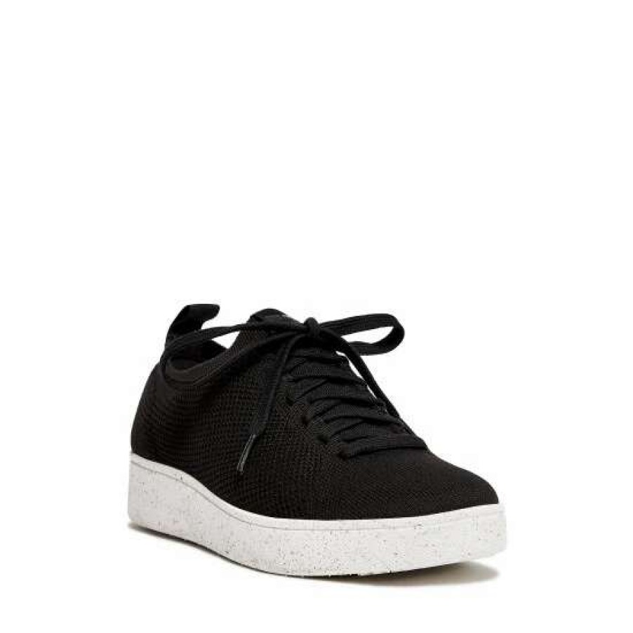 Trainers * | Fitflop Rally E01 Multi-Knit Black Trainers