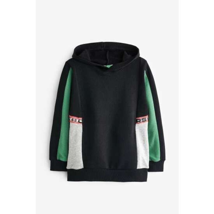 Hoodies * | Benetton Colourblock Hoodie