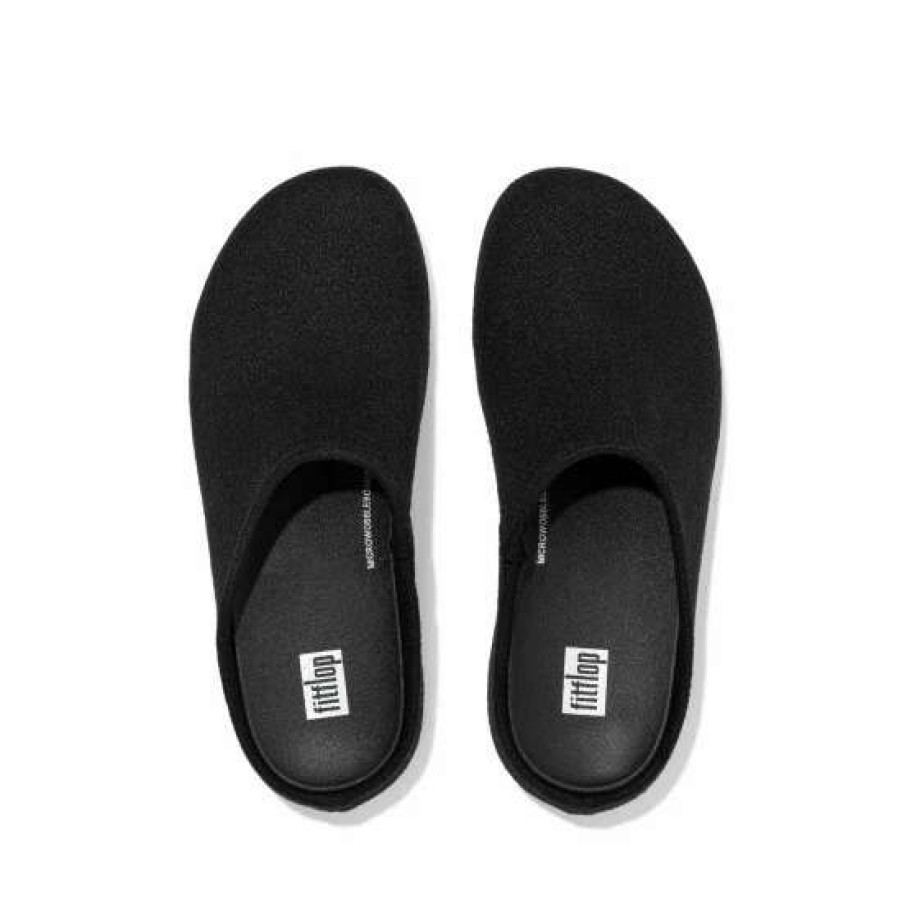 Slippers * | Fitflop Shuv Cushy Felt Clog Slippers