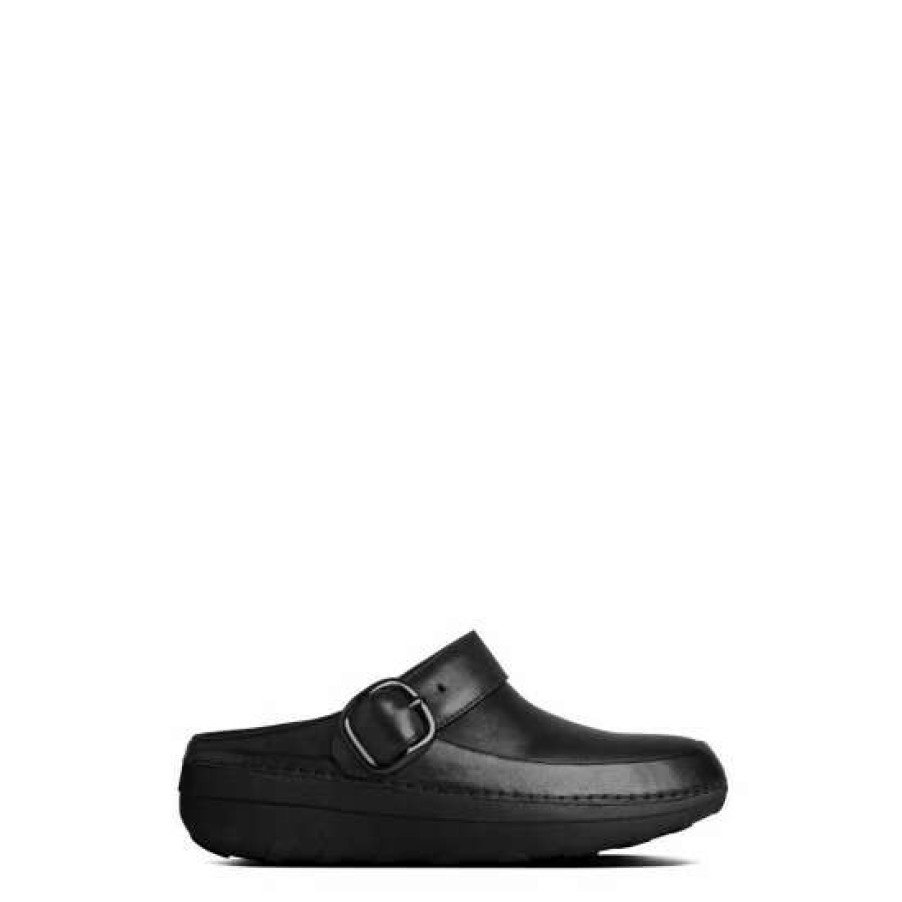 Shoes * | Fitflop Black Gogh Pro Superlight Clogs