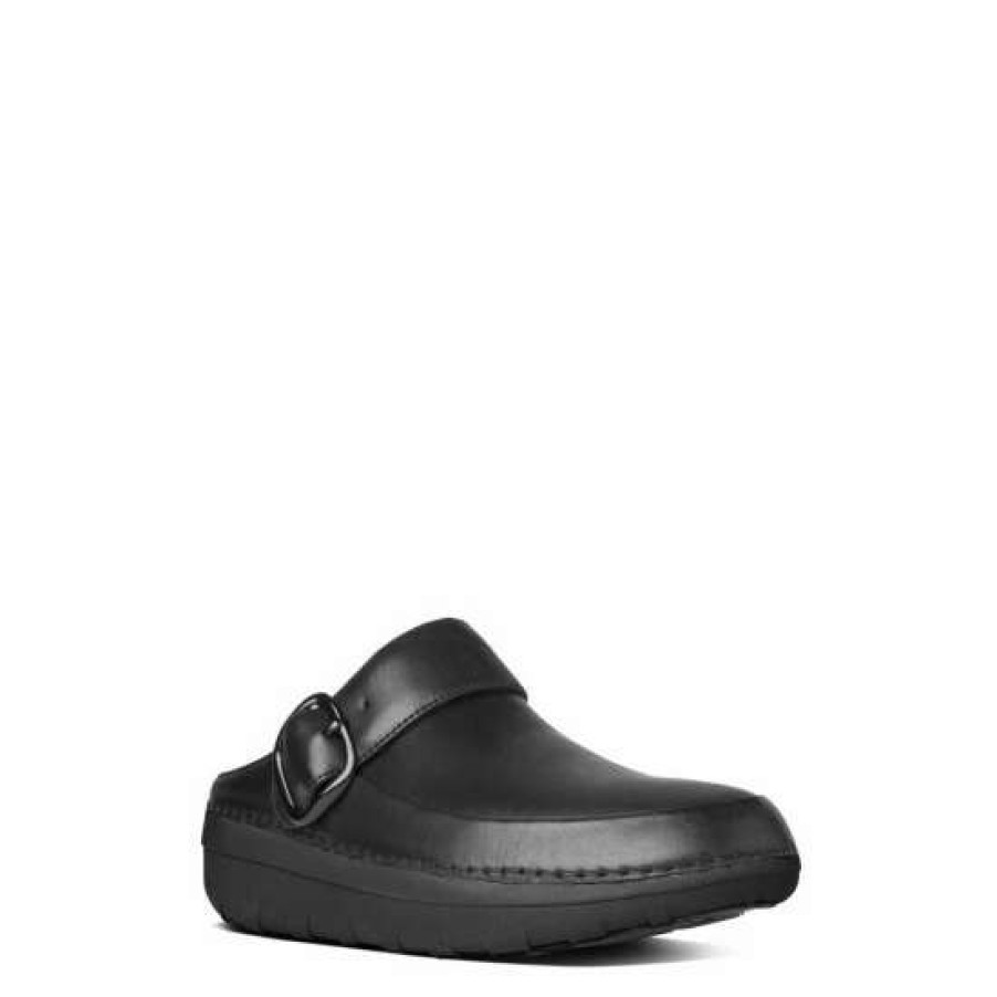 Shoes * | Fitflop Black Gogh Pro Superlight Clogs