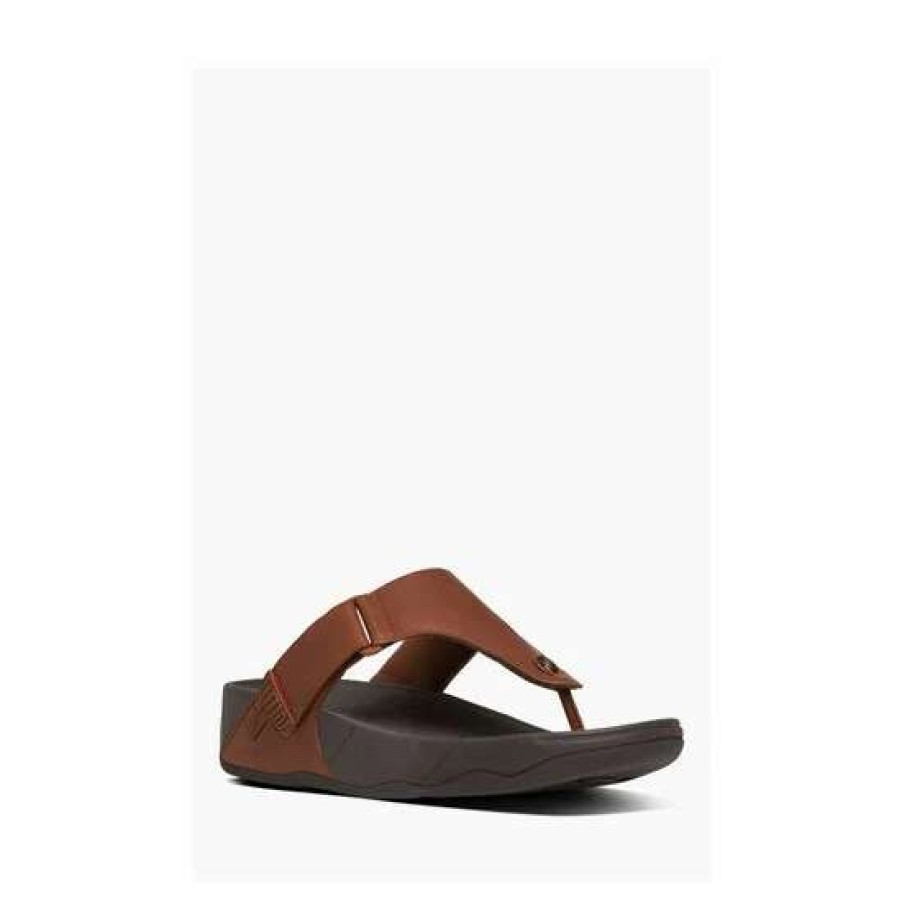 Sandals * | Fitflop Tan Brown Trakk Ii Leather