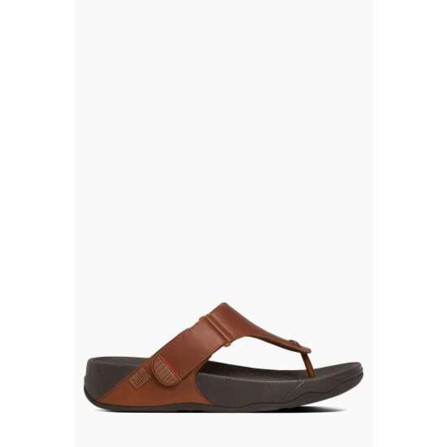 Sandals * | Fitflop Tan Brown Trakk Ii Leather