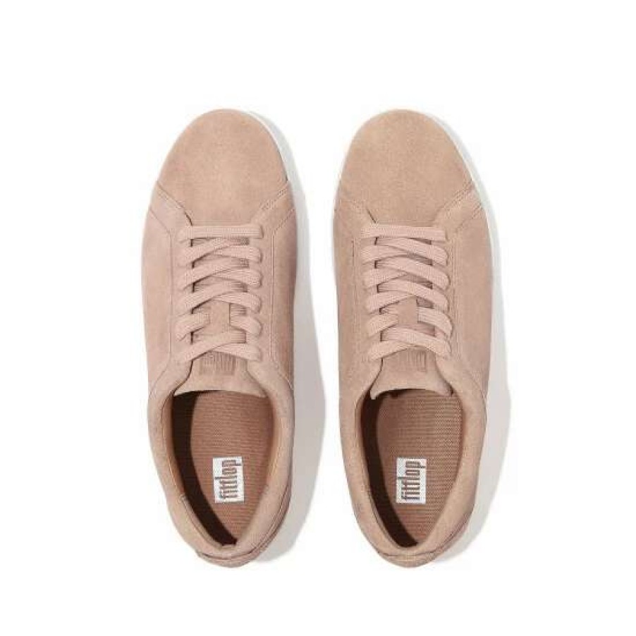 Trainers * | Fitflop Natural Rally Suede Trainers