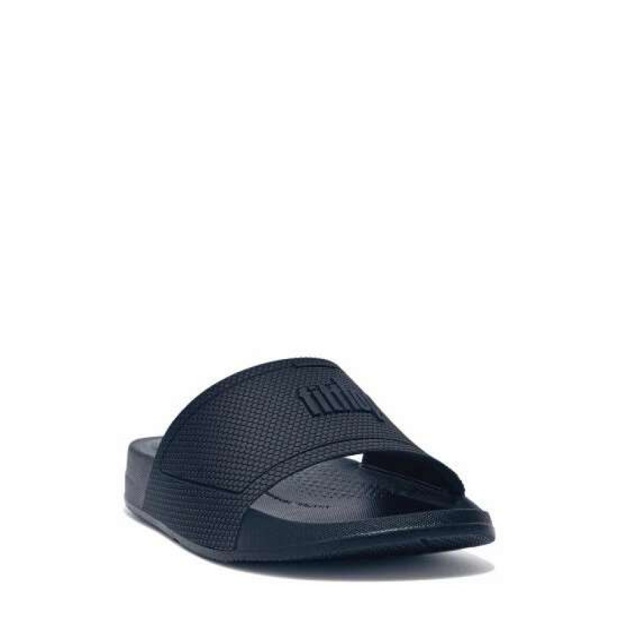 Sandals * | Fitflop Blue Iqushion Pool Sliders