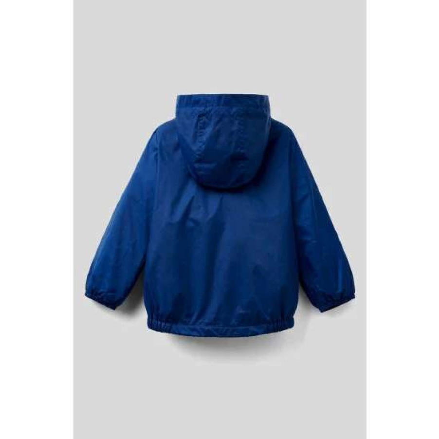 Hoodies * | Benetton Zip Through Hoodie