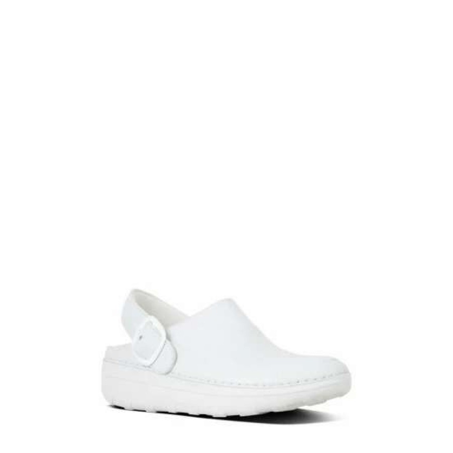 Shoes * | Fitflop White Gogh Pro Superlight Clogs