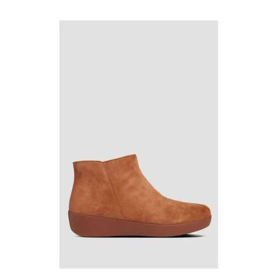 Boots * | Fitflop Sumi Tan Brown Ankle Boots