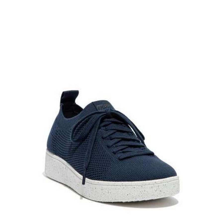 Trainers * | Fitflop Blue Rally E01 Multi-Knit Trainers