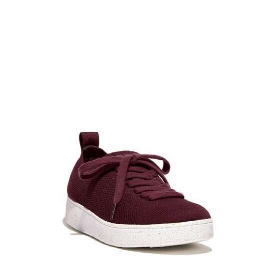 Trainers * | Fitflop Purple Rally E01 Multi Knit Trainers