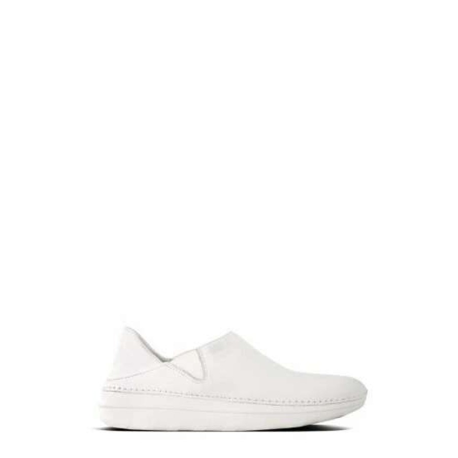 Shoes * | Fitflop White Superloafer Loafers