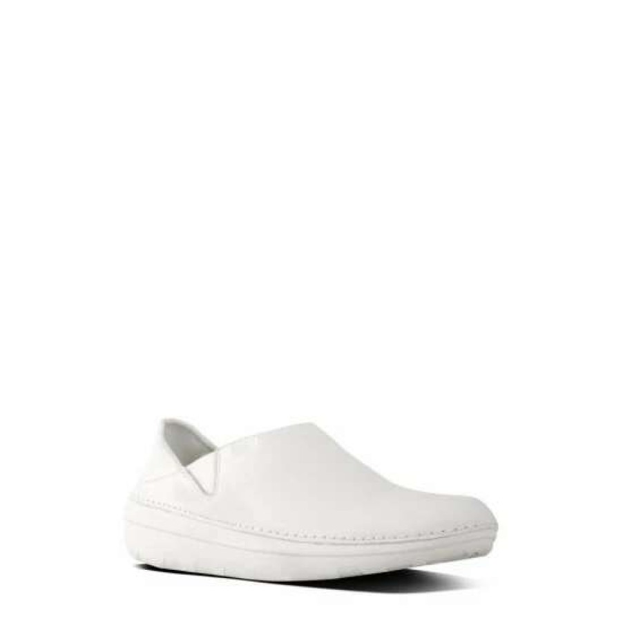 Shoes * | Fitflop White Superloafer Loafers